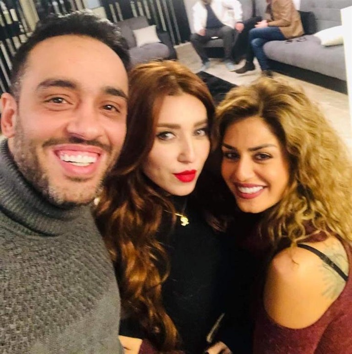 رامي جمال يحتفل بافتتاح المركز التجميلي الخاص بزوجته بحضور نجوم الفن