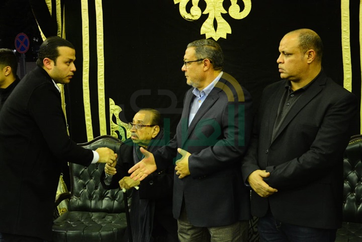 بالصور.. رموز الرياضة والإعلام يشاركان عزاء خالد توحيد بالصور.. رموز الرياضة والإعلام يشاركان عزاء خالد توحيد