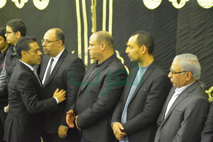 بالصور.. رموز الرياضة والإعلام يشاركان عزاء خالد توحيد بالصور.. رموز الرياضة والإعلام يشاركان عزاء خالد توحيد