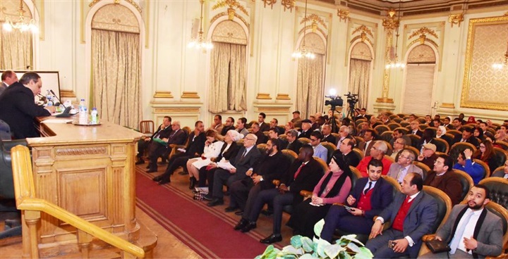 في محاضرته بجمعية الاقتصاد والتشريع والإحصاء..  خالد القاضي يدعو لتعديلات تشريعية في قانون التحكيم المصري بعد 25 سنة من إصداره