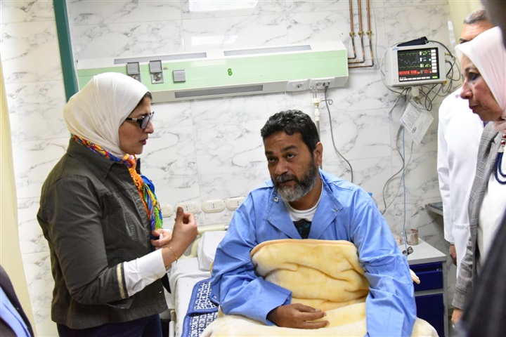 وزيرة الصحة: محافظة بورسعيد ستصبح جاهزة 30 يونيو القادم لتطبيق التأمين الصحي الجديد