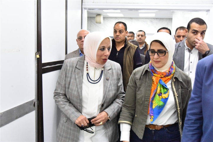 وزيرة الصحة: محافظة بورسعيد ستصبح جاهزة 30 يونيو القادم لتطبيق التأمين الصحي الجديد