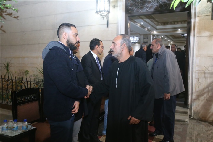 عزاء مصطفي الشامي بحضور أشرف زكي عزاء مصطفي الشامي بحضور أشرف زكي