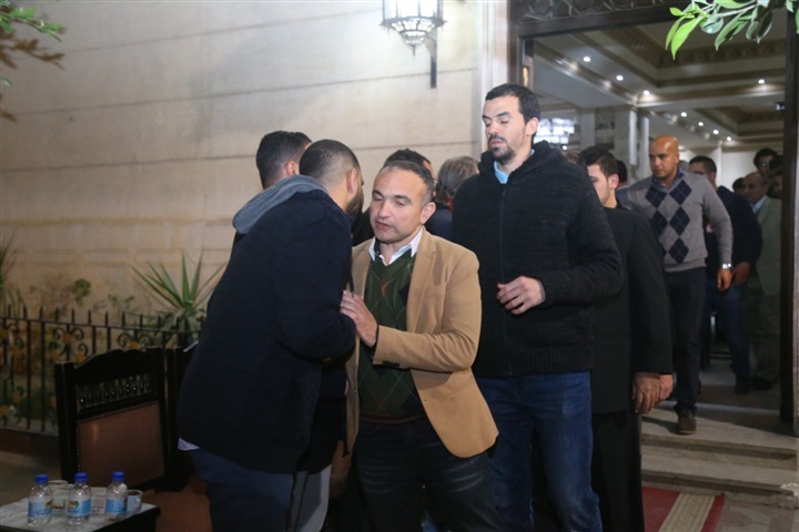 عزاء مصطفي الشامي بحضور أشرف زكي عزاء مصطفي الشامي بحضور أشرف زكي
