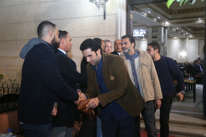 عزاء مصطفي الشامي بحضور أشرف زكي عزاء مصطفي الشامي بحضور أشرف زكي