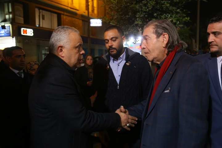 عزاء مصطفي الشامي بحضور أشرف زكي عزاء مصطفي الشامي بحضور أشرف زكي
