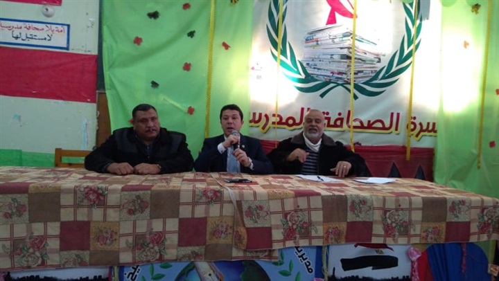 بالصور.. ندوة عن "أثر الإدمان والمخدرات علي الأسرة" في المدرسة الصناعية بكفر الشيخ