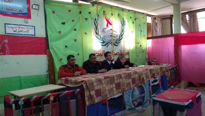 بالصور.. ندوة عن "أثر الإدمان والمخدرات علي الأسرة" في المدرسة الصناعية بكفر الشيخ