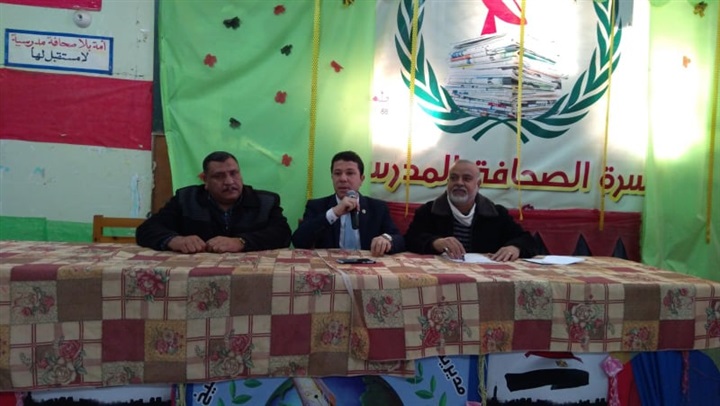 بالصور.. ندوة عن "أثر الإدمان والمخدرات علي الأسرة" في المدرسة الصناعية بكفر الشيخ