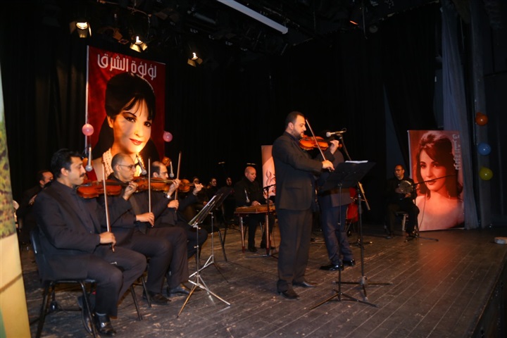 بالصور.. نجوم الفن يشاركون في احتفالية ذكرى ميلاد الفنانة شادية بمسرح الهناجر