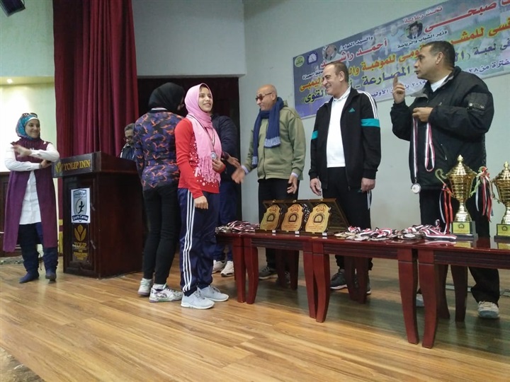 القليوبية تحصد المركز الأول فى بطولة الجمهورية للمصارعة النسائية 