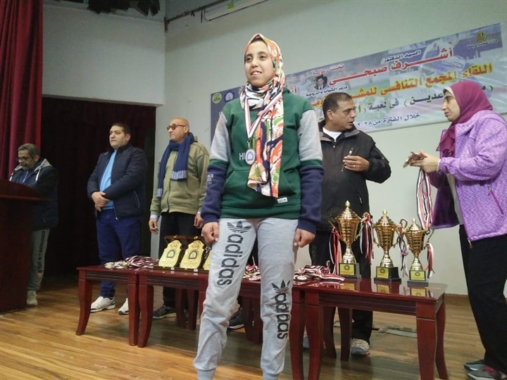 القليوبية تحصد المركز الأول فى بطولة الجمهورية للمصارعة النسائية 