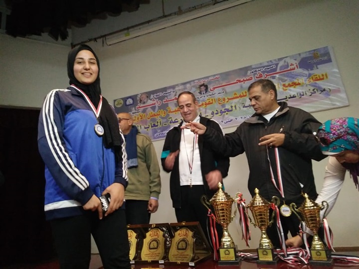 القليوبية تحصد المركز الأول فى بطولة الجمهورية للمصارعة النسائية 