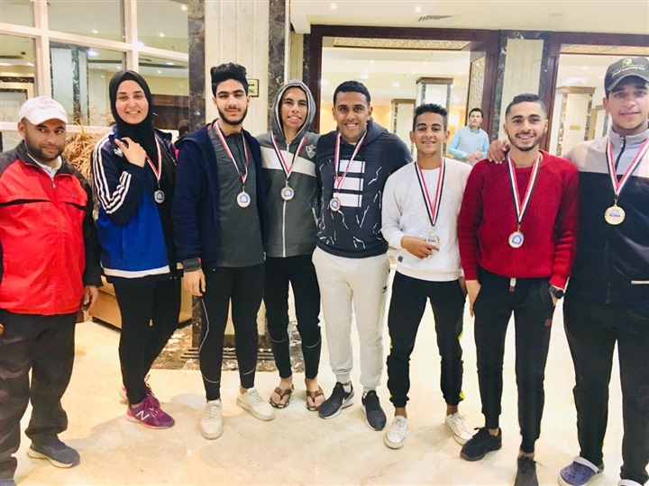 القليوبية تحصد المركز الأول فى بطولة الجمهورية للمصارعة النسائية 