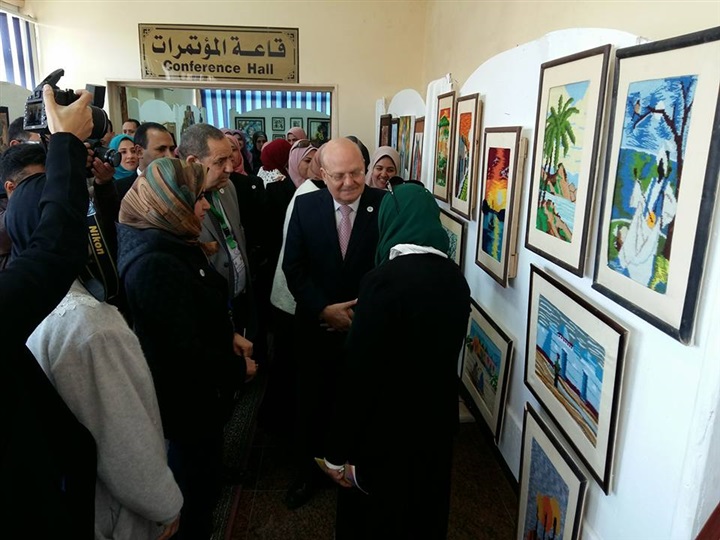 رئيس جامعة الزقازيق يفتتح فعاليات المؤتمر الدولي الثاني لكلية التربية النوعية