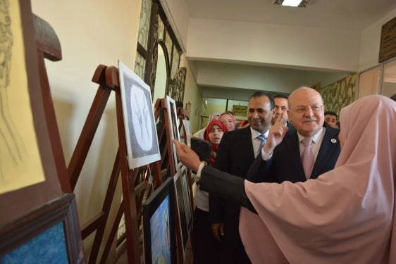 رئيس جامعة الزقازيق يفتتح فعاليات المؤتمر الدولي الثاني لكلية التربية النوعية