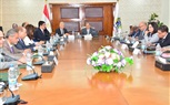 محافظ القليوبية يتلقى مع وفد منظمة المدن والحكومات المحلية المتحدة الافريقية بحضور وزير التنمية المحلية