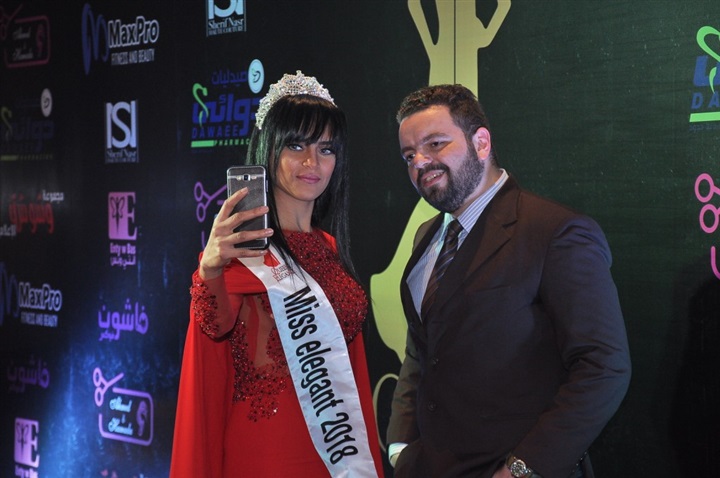 تتويج دعاء عبد الرحيم بلقب ملكة جمال الأناقة "miss elegant" لعام 2019