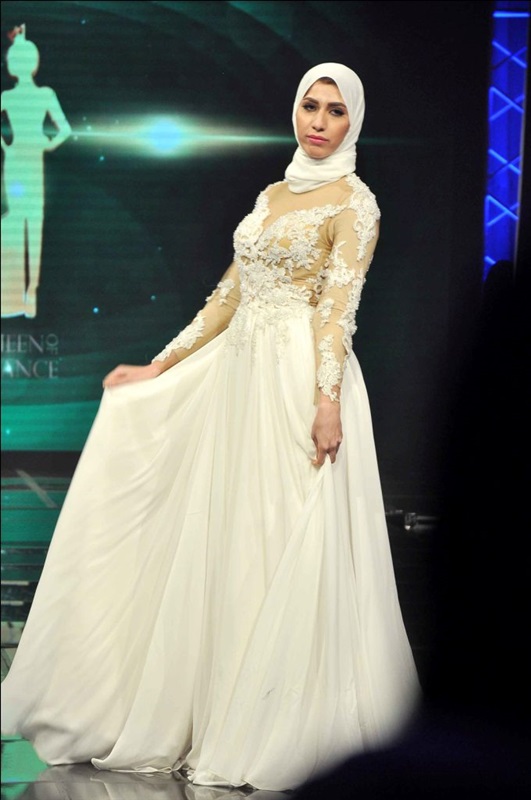 تتويج دعاء عبد الرحيم بلقب ملكة جمال الأناقة "miss elegant" لعام 2019
