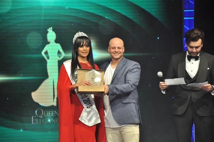 تتويج دعاء عبد الرحيم بلقب ملكة جمال الأناقة "miss elegant" لعام 2019