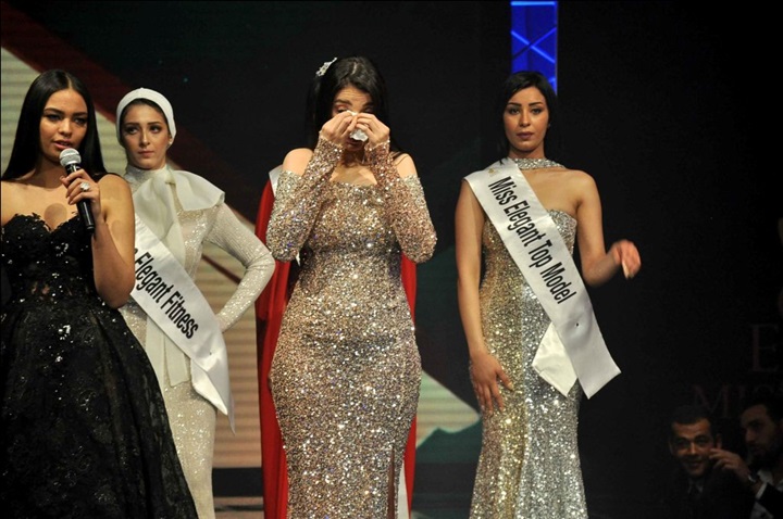 تتويج دعاء عبد الرحيم بلقب ملكة جمال الأناقة "miss elegant" لعام 2019