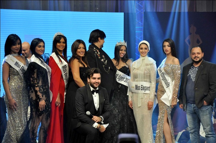 تتويج دعاء عبد الرحيم بلقب ملكة جمال الأناقة "miss elegant" لعام 2019