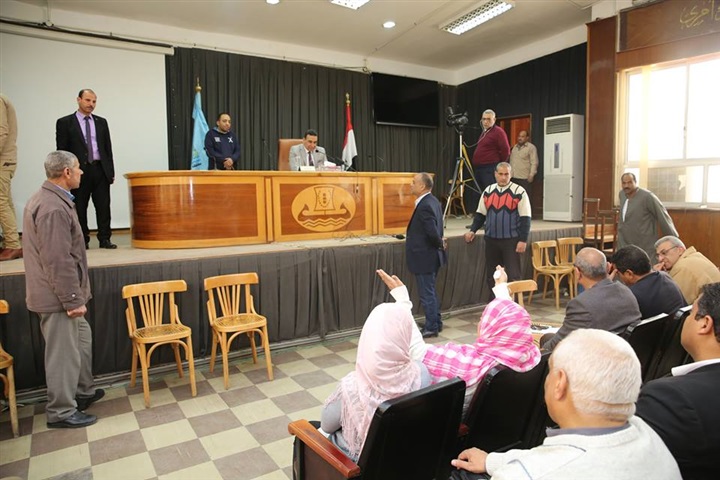 بالصور.. بحث 31 شكوي في اللقاء الأسبوعي للمواطنين بكفر الشيخ