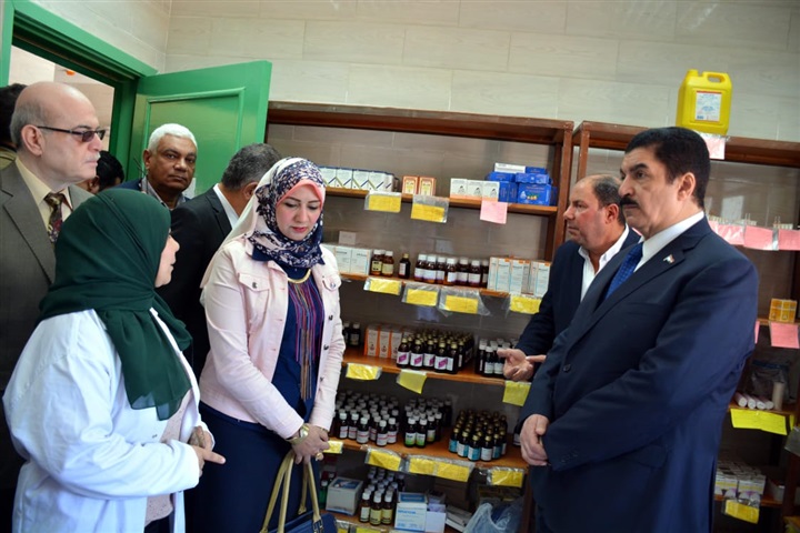 محافظ القليوبية يقوم بجولة لمدينة القناطر الخيرية لتفقد عدد من المنشآت الصحية الجاهزة للافتتاح