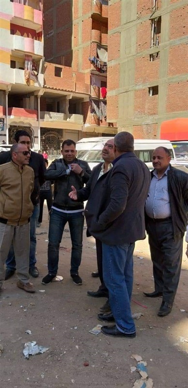 رئيس مدينة الخصوص يأمر بإزالة عقار مخالف 