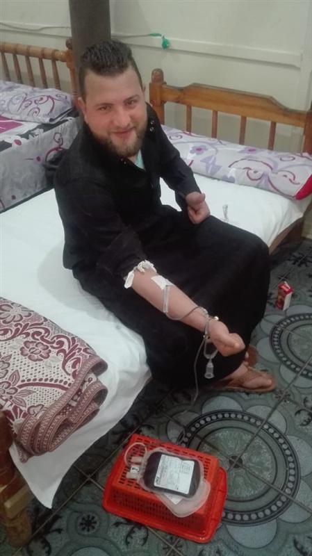 بالصور.. استمرار مبادرة "قرية متبرعة نحو دم آمن " بكفر الشيخ