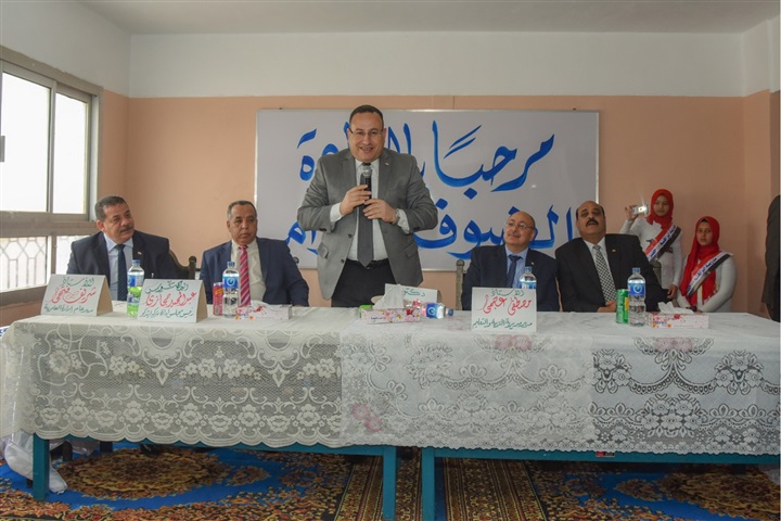 محافظ الإسكندرية يفتتح أعمال تطوير مدرسة "إبراهيم خضر" الإبتدائية 