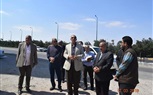 محافظ البحر الأحمر يتفقد حارة الخدمة بطريق المطار بالغردقة 