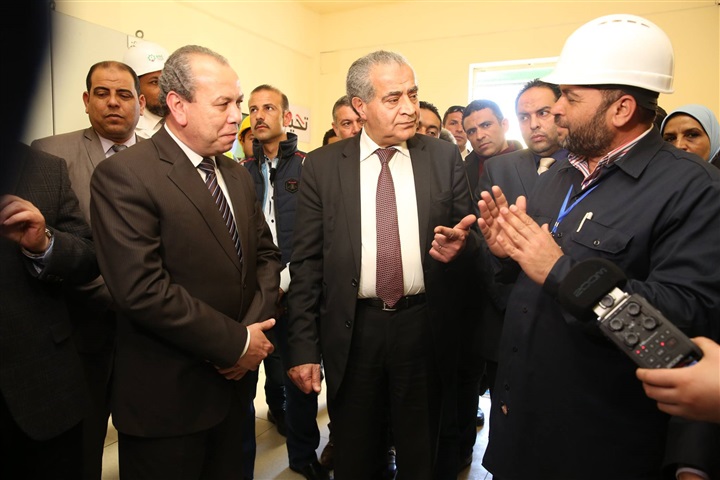 بالصور.. وزير التموين ومحافظ كفر الشيخ يفتتحان محطة معالجة الصرف بمصانع الدلتا للسكر بتكلفة 2.7 مليون يورو