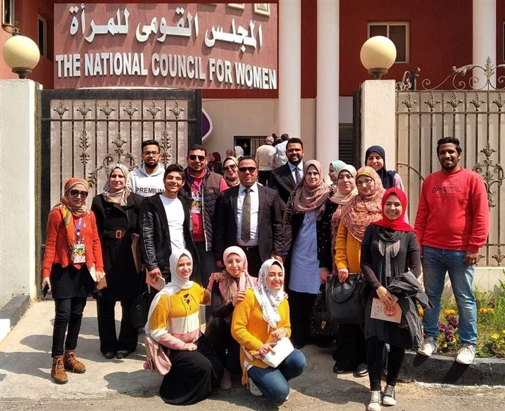 النيل للإعلام ينظم زيارة تدريبية لطلاب آداب بنها