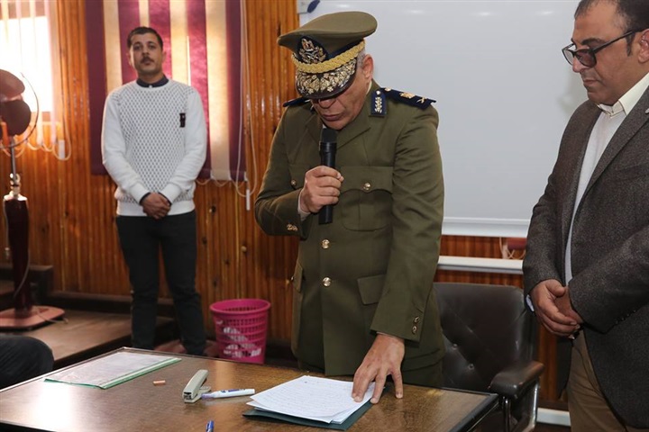 شاهد.. محافظ كفر الشيخ ومدير الأمن يشهدان قرعة الحج 