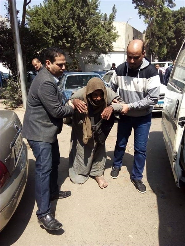 التدخل السريع ينقذ مسن من جحود ابنه 