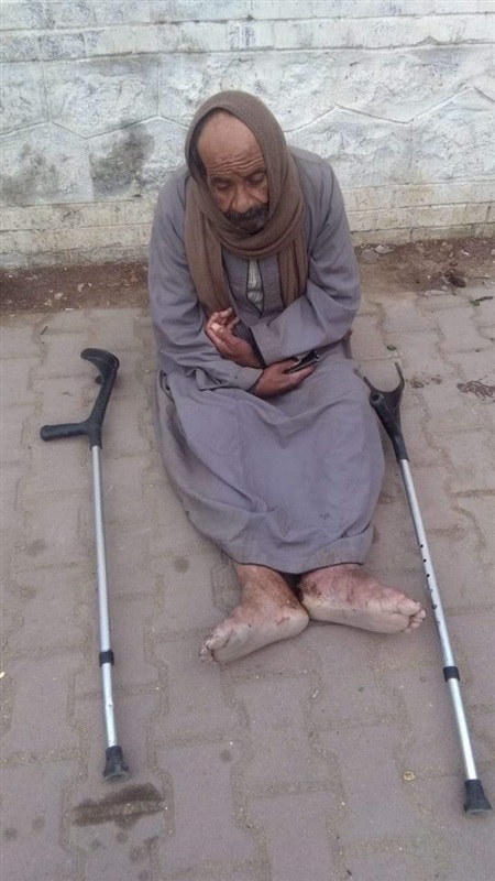 التدخل السريع ينقذ مسن من جحود ابنه 