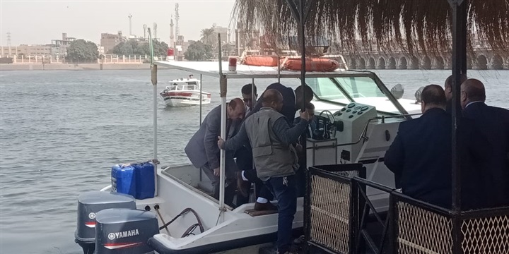 بالصور.. وزيرا الرى والشباب والرياضة يصلان القناطر الخيرية 