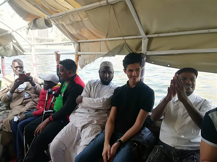 وزارة الشباب تنظم جولة نيلية لذوي الاعاقة المشاركين في الملتقي العربي والإفريقي للفنون وزارة الشباب تنظم جولة نيلية لذوي الاعاقة المشاركين في الملتقي العربي والإفريقي للفنون