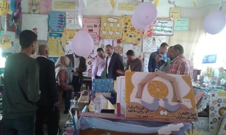 بالصور.. افتتاح المعرض السنوي التسويقي للتعليم المجتمعي بنجع حمادي للعام 2019