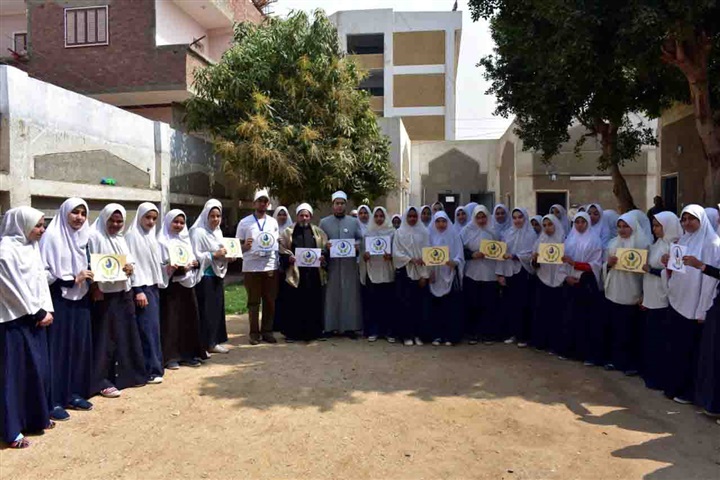 التوعية المائية تنطلق من دور العبادة الإسلامية والمسيحية بقرية نيدة بأخميم