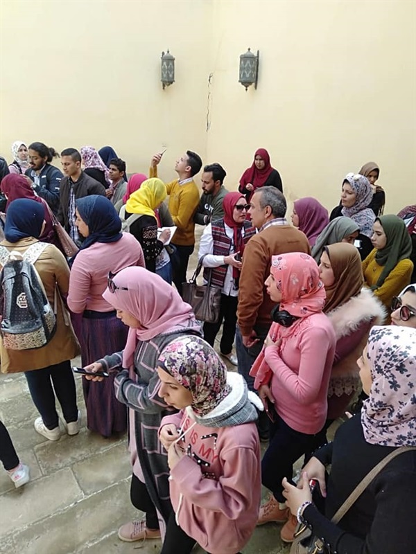 آداب طنطا تزور معالم فوه الآثرية