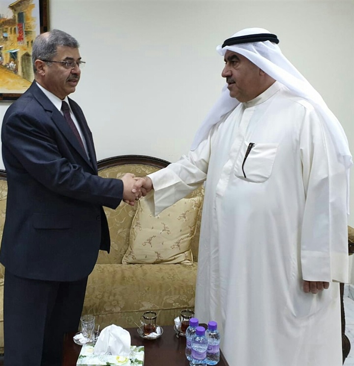 "بهبهاني" يتقديم بالتعازي إلي السفير علاء الهاشمي فى ضحايا غرق عبارة الجزيرة السياحية بالموصل