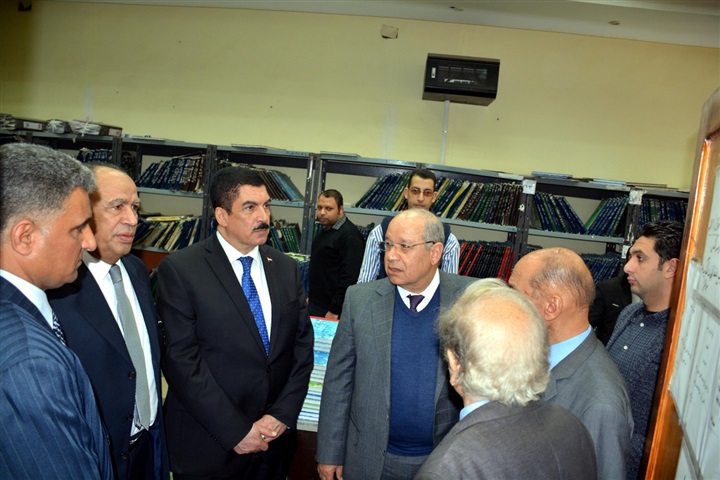 محافظ القليوبية يستقبل رئيس مجلس الدولة بالمحافظة