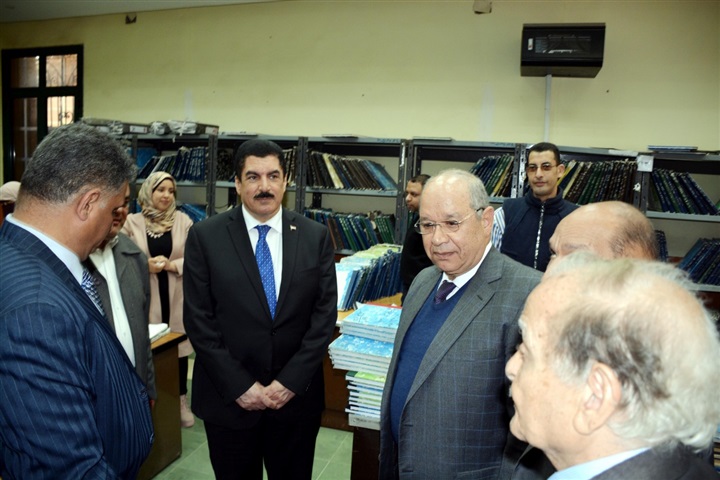 محافظ القليوبية يستقبل رئيس مجلس الدولة بالمحافظة