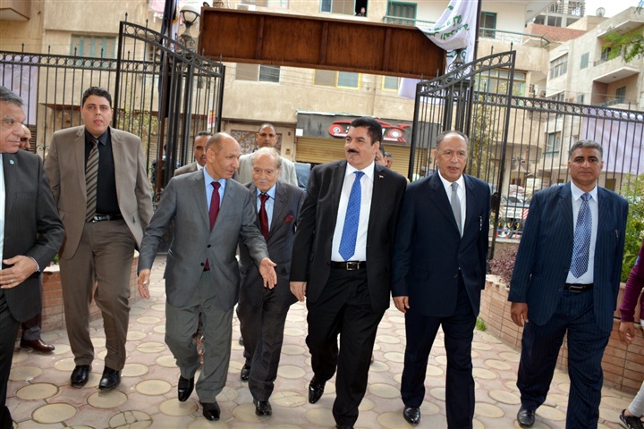 محافظ القليوبية يستقبل رئيس مجلس الدولة بالمحافظة
