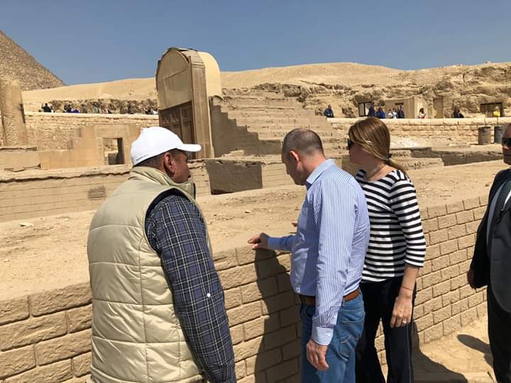 بالصور.. تفاصيل زيارة رئيس دولة بلغاريا منطقة آثار الهرم