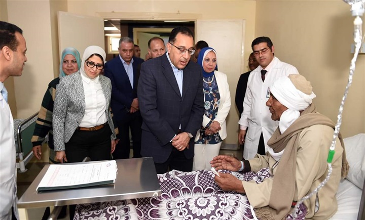 مدبولي يتفقد مستشفى التأمين الصحي.. ويوجه بسرعة الانتهاء من مشروعات تطوير المستشفيات بالفيوم مدبولي يتفقد مستشفى التأمين الصحي.. ويوجه بسرعة الانتهاء من مشروعات تطوير المستشفيات بالفيوم
