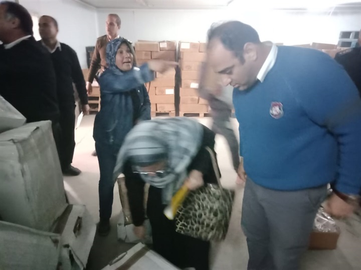 ضبط 7 أطنان من الجمبرى الفاسد فى العبور 