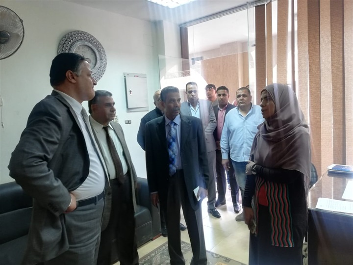 رئيس جامعة بنها فى جولة بهندسة شبرا ويتفقد عدد من المراكز والوحدات بمجمع الكليات